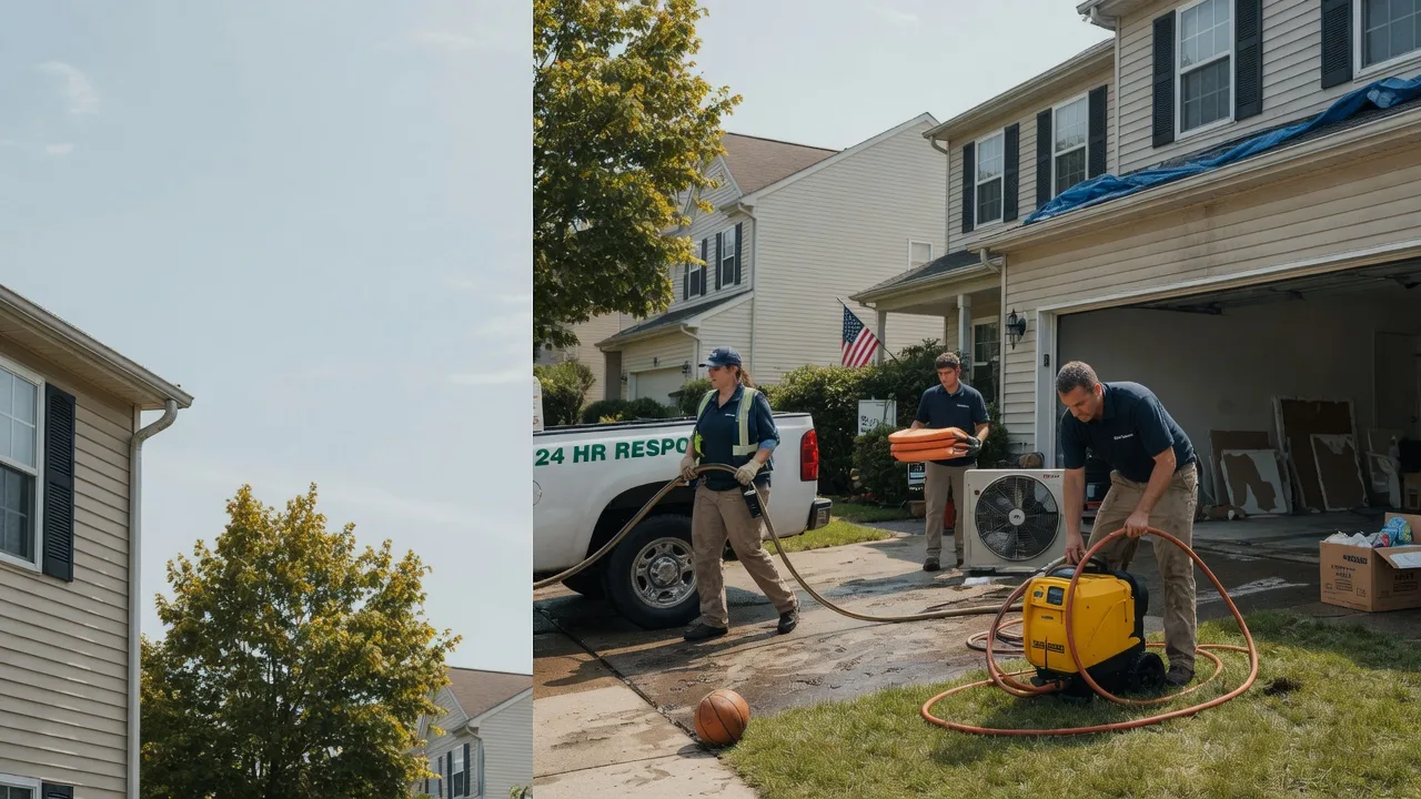 Emergency Water Damage Restoration in Whitestown, IN near me